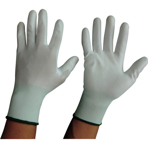 Fuji Gloves Urethane Mega White 10P 5320-M 1 pair