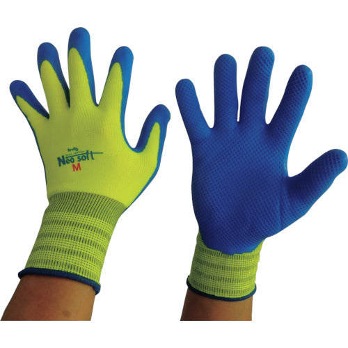 富士手袋 ブレリスネオソフト 9500-M-BL 1 双