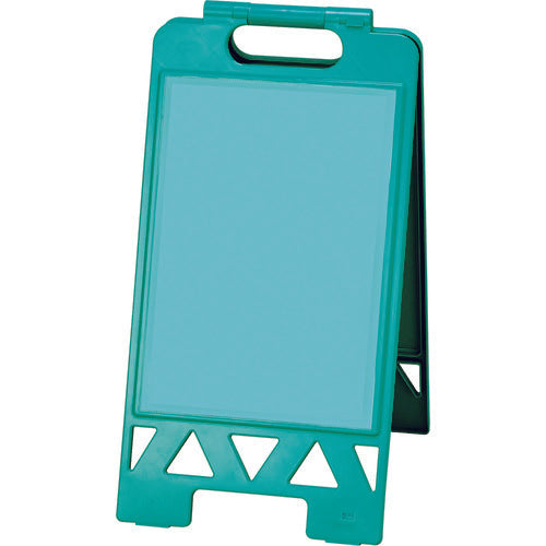 Unit Floor Uni Stand A3 Green Single Sided Pocket 867-211G 1 Unit