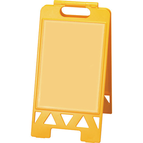 Unit Floor Uni Stand A3 Yellow Double-sided Pocket 867-212Y 1 unit