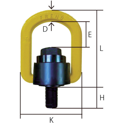 MARTEC フレノリンクボルト ベアリング入りA−48S A-48S 1 個