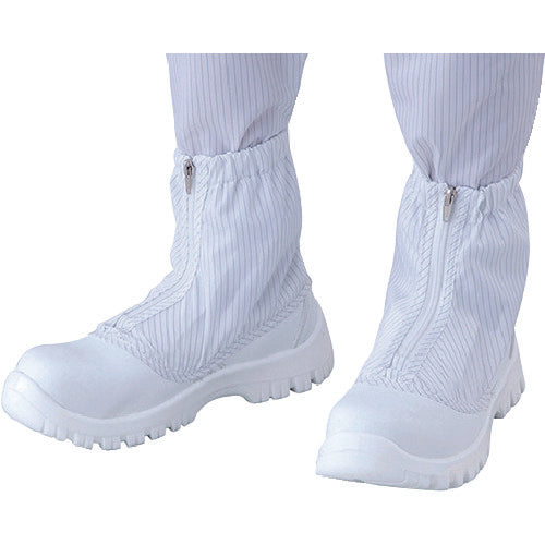 AS 【売切廃番】アズピュアクリーン安全ブーツTCBS−SN 22.5CM 1-2268-22 1足