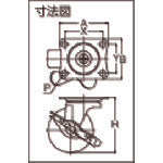 TRUSCO キャスター TYGシリーズ 自在SP付 エラストマー車 38mm TYGEB-38 1 個