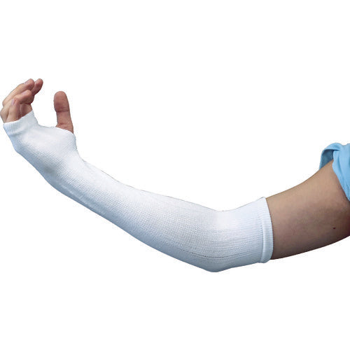 Mie Robe Women's Arm Cover Airy White NO.TK15-WH 1 Pair