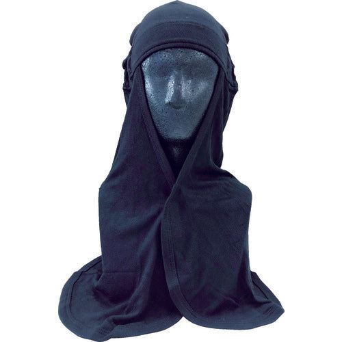 Mie Robe Bamboo Thread Neck Guard Cap Black NO.TK14-BK 1 piece