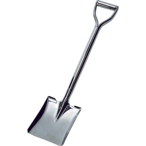 TRUSCO ステンレスショベル 角型 全長800mm TSS-800K 1 本