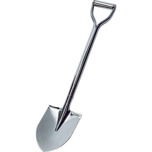 TRUSCO ステンレスショベル 丸型 全長980mm TSS-980R 1 本