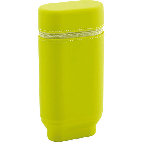 Licht Stand Pen Case Oval Type L Size Yellow Green A7695-6 1 pc
