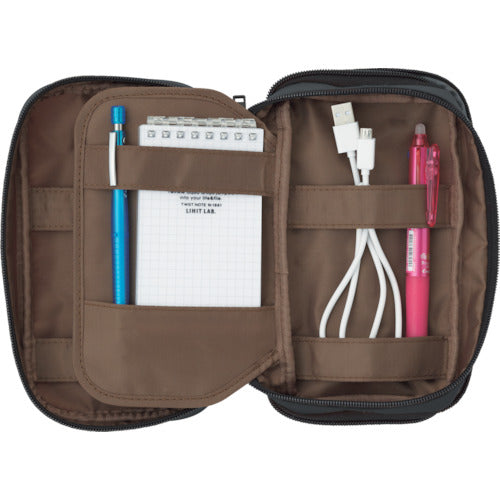 리히트 펜 케이스(북 타입) 트리플 블랙 A7556-24 1개