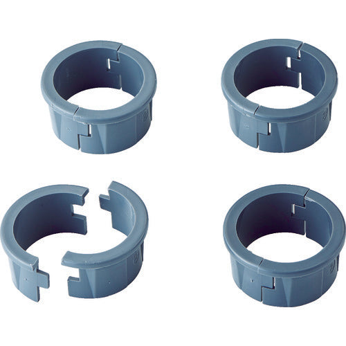 TRUSCCO 스틸제 왜건용 선반 판상 캡 PEW형 피닉스 왜건용 Φ25.4용 4조입 PEW-DC4S 1S