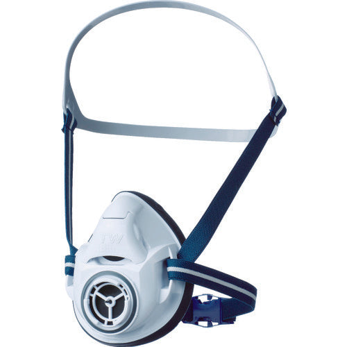 シゲマツ 防じん・防毒マスクTW01S ホワイト (L) TW01S-WH-L 1 個