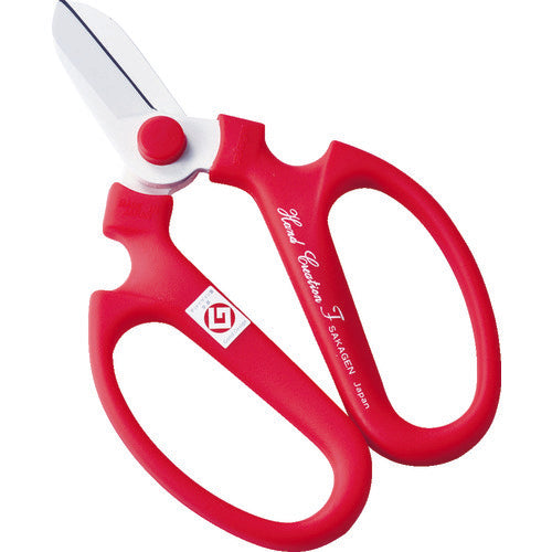 Sakagen Flower Scissors Hand Creation F-170 Red 142 1 Pair