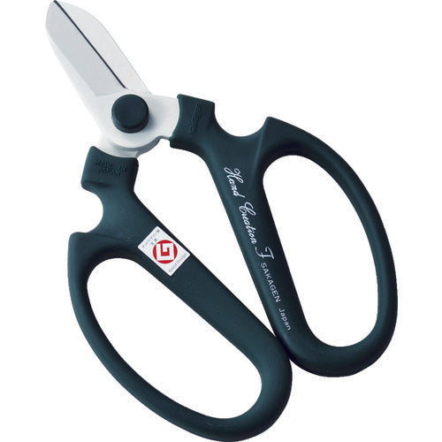 坂源 生花用ハサミ ハンドクリエーションF−170 モスグリーン 90142 1 丁