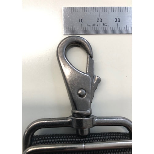 TRUSCO 肩パッド付きショルダーベルト38mm幅X135cm ブラック TTB-SB-38BK 1 本