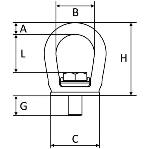 Crosby Slide Lock SL-150-M12 1 piece