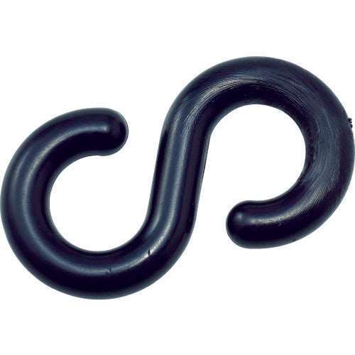 TRUSCO 프라훅크 S형 블랙 6mm (2개입) TCF6BK 1봉