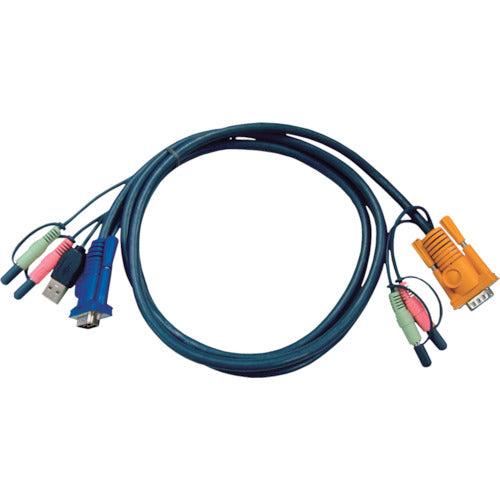 ATEN USB KVM Cable Audio Compatible for SPHD KVM 3m 2L-5303U 1 piece