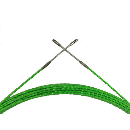 TRUSCO 呼線 Φ4mm×15m 緑 TS4015 1 本