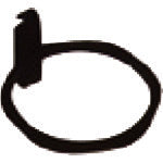 Jobmaster Tape Auxiliary Intermediate Hook Tape Keeper JCT-K 1 pc
