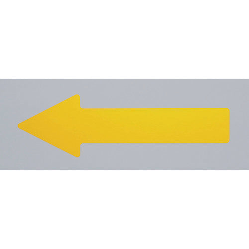 미도리 안전 벨데비바 화살표 테이프 황색 10장입 VHT-YAJIRUSHI-Y 1봉