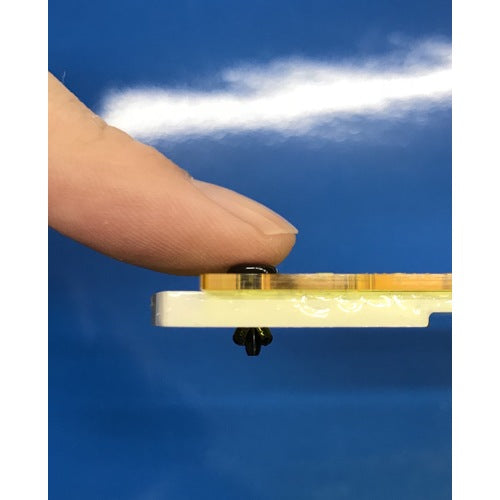 TRUSCO Push Rivet, Plate Thickness 1.0-2.0mm, Hole Diameter 2.7Φ, Length 3.2, White, 50 Pieces, TPR2632-W, 1 Bag