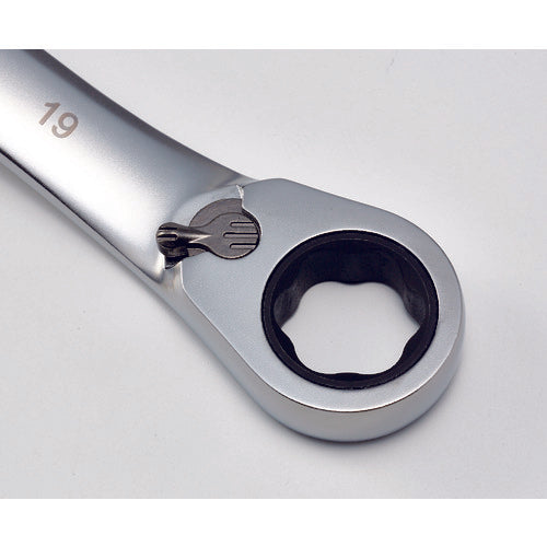 TRUSCCO 전환식 래칫 콤비네이션 플라워 렌치 8mm TRGT-08 1 정