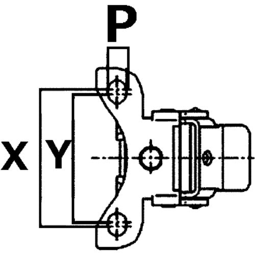 テンテキャスター 旋回ロック 3641 DIRECTIONAL LOCK 1個