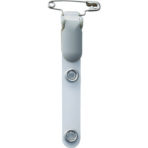 TRUSCO Band Clip with Safety Pin, Pack of 10, BCLP-10, 1 bag