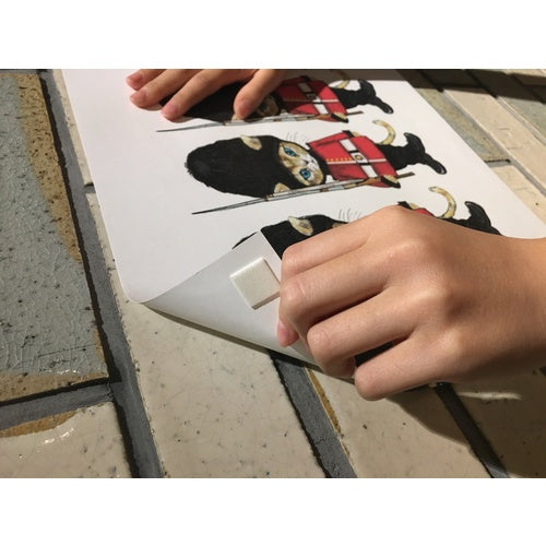 Mitsuya Double-sided Strong Adhesive Pins 48 pcs M65790 RWAP-48 1 sheet