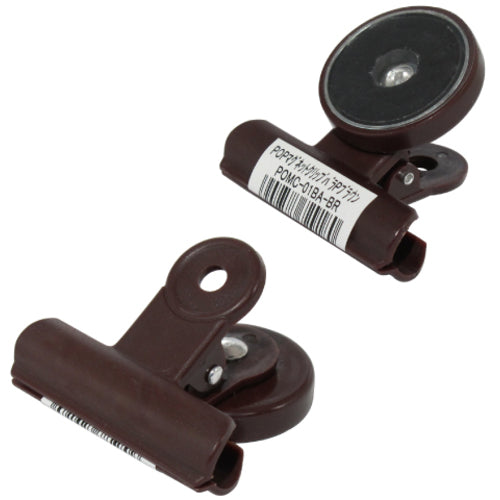 ミツヤ バラ POPマグクリップ Pブラウン M51004 POMC-01BA-BR 1個