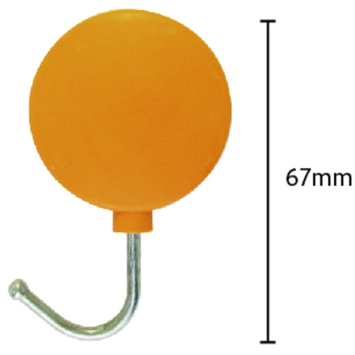 미쓰야 스윙 마그넷 후크 소주황색 M48607 PMHRS-OR 1개