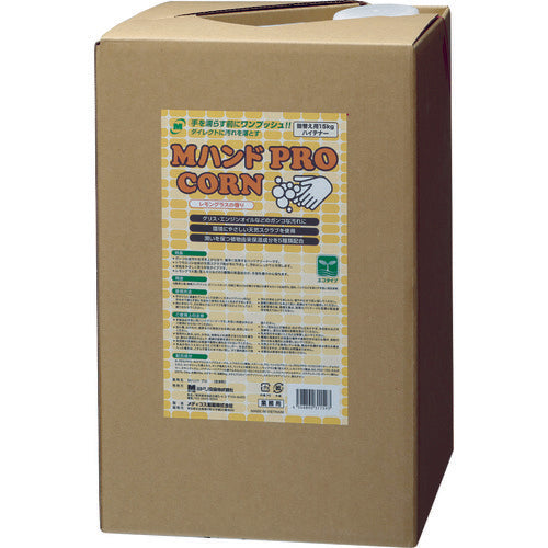 미도리 안전 핸드 클리너 M핸드 PRO/CORN 15KG 리필용 하이테너 MHAND-PRO/CORN-15KG 1개