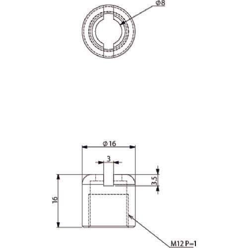 Einz Push Button Cap PB1-C 1 piece