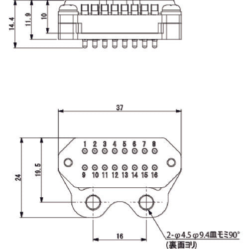 Einz Probe Connector Tool Side OXR-PS16-I 1pc