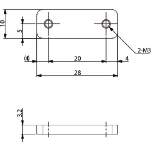 アインツ 締付板・マイクロミニシリンダー用 CPUM-05 1 個