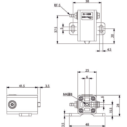 아인츠 미니 실린더·MCD MCD1-10 1개