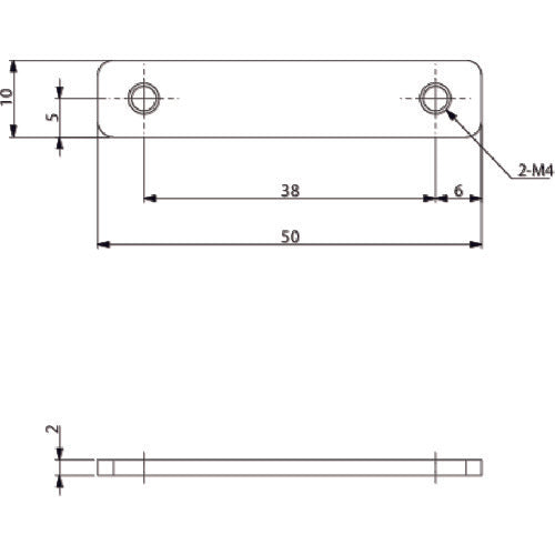 アインツ 締付板・ミニシリンダー用 CP-009 1 個