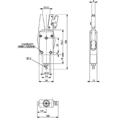 Einz Runner Chuck EM (with proximity sensor) CHK-EM1-12-C 1 piece