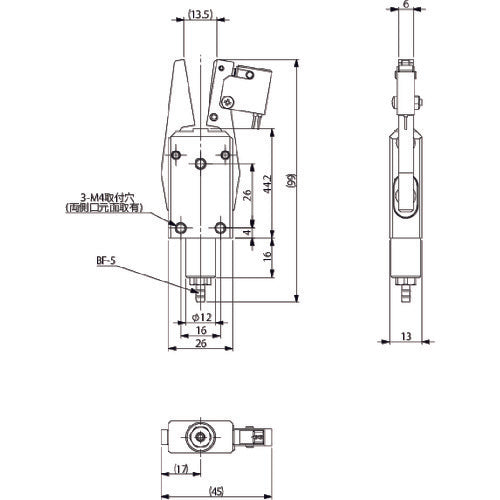 Einz Runner Chuck EM (with limit switch) CHK-EM1-12-C1 1 piece