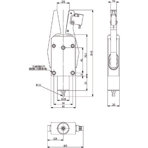 アインツ ランナーチャックEX(リミットSW付) CHK-EX1-20-C1 1 個