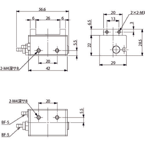 アインツ 平行チャック・複動・10ST HC-10 1 個