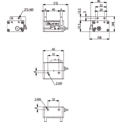 アインツ 平行チャック・単動・20ST HC1-20S-C1 1 個