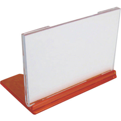 Mitsuya U-shaped card stand, orange, M17221 UC-2-OR, 1 unit
