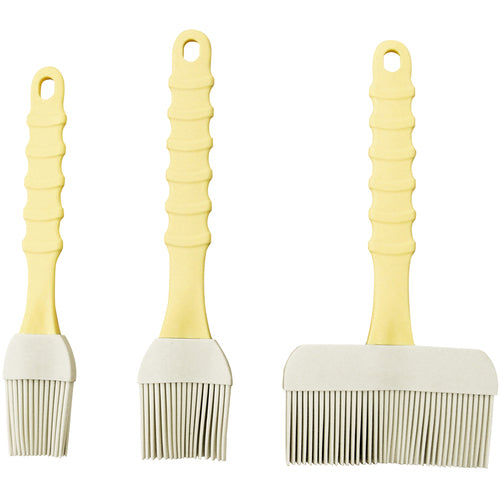 TRUSCO Silicone Brush, Brush Width 43mm, Yellow, SLH-43-Y, 1 Piece