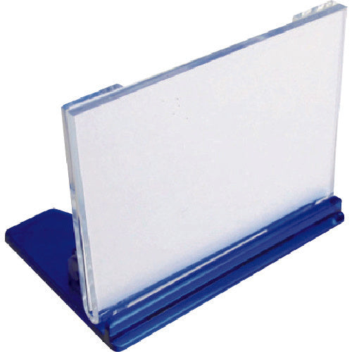 ミツヤ U型カード立小 青 M17329 UC-3-BU 1 個