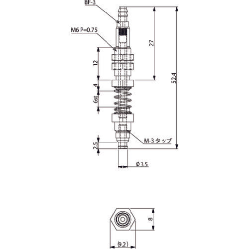 Einz Suction Fittings for Micro VFILB-M 1 pc