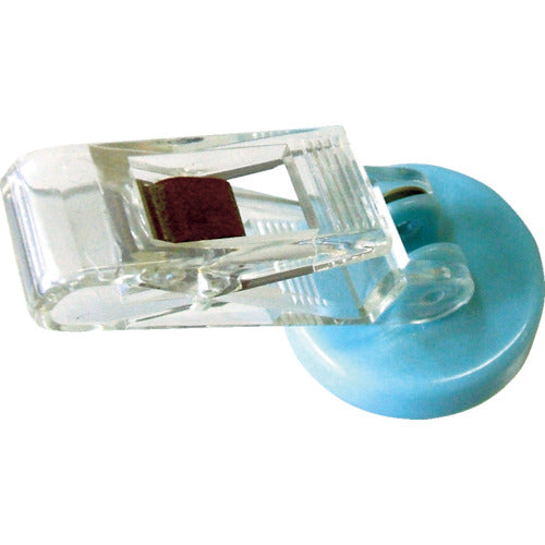 ミツヤ U型カード立MG付 青 M17701 UC-8-BU 1 個