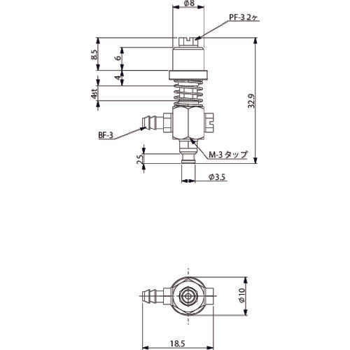 Einz Suction bracket, non-rotating, for micro VFILB-MSH-P8 1 piece