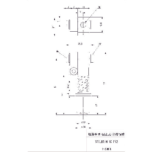 아인츠 흡착금구・회지식・각도조정 VFILBR-H-10-P12 1개