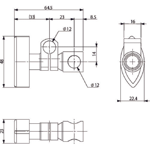 아인츠 클립·TMA·φ12*φ12 TMA-CL (12X12) 1개